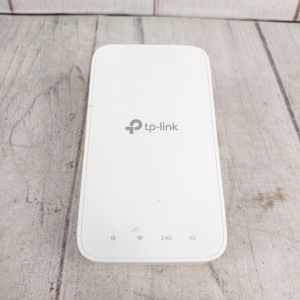 TP-Link RE300 AC1200 Wi-Fi Range Extender Wireless Signal Booster White TESTED